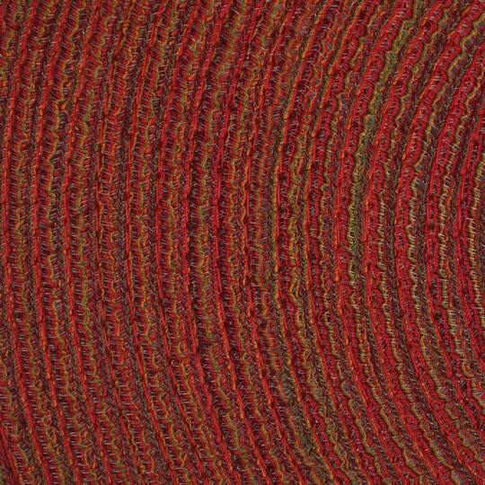 DII® Round Variegated Braided Polypropylene Placemats